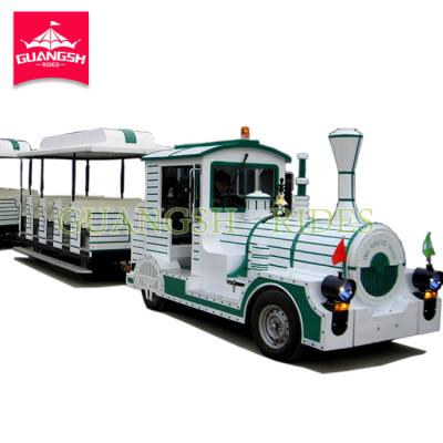 China metal amusement park train for sale diesel powered or eletriac road train for sale for sale