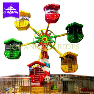 China New Metal Fairground Rides Kids Attraction Miniature Ferris Wheel for sale