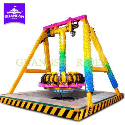 China Metal Amusement Park Equipment Mini Pendulum Thrills Swing Hammer Rides For Sale for sale