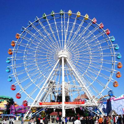 China FRP & amusement park wonder wheel steel ride for sale