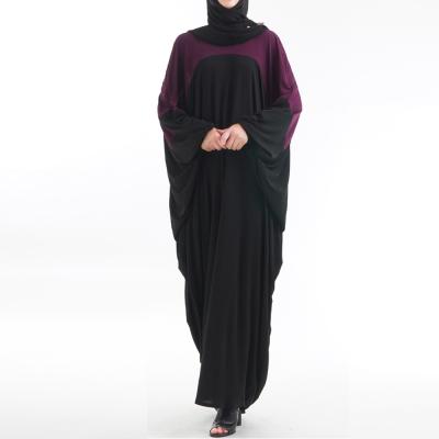 China high quality new design color cotton muslim abaya kaftan matching arabic dresses for women S.M.L.XL.XX L for sale