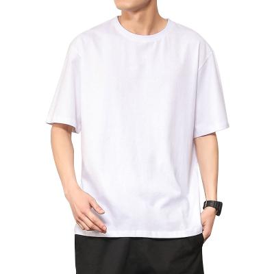 China Wholesale Custom Anti-Wrinkle High Quality Oversized Short Sleeve Organic Cotton T-Shirt for sale