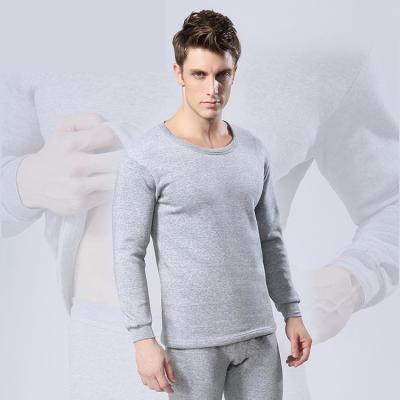 China Autumn Winter Long Johns Suit New Arrivals QUICK DRY Black Color Round Neck Mens Womens Cashmere Underwear Thermal Suit for sale