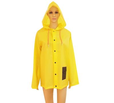 China Gele EVA Lightweight Raincoat Windproof Multistyle-Beschikbare ODM Te koop