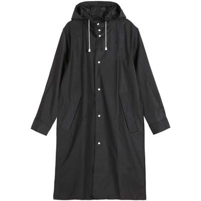 China SGS EVA Lightweight Raincoat, 0.100.25mm Mensen snakt Regenjas met Kap Te koop