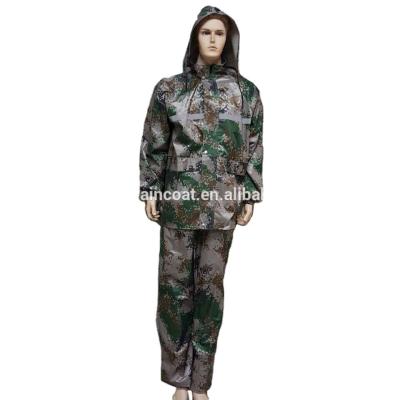 China nylon van de de Volwassenenregen van Oxford ODM van de de Lagencamouflage Beschikbaar voor Multiseason Te koop