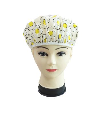 China Sanitaire EVA Shower Cap-bonnet Vouwbare geurloze stretchable Duurzaam Te koop