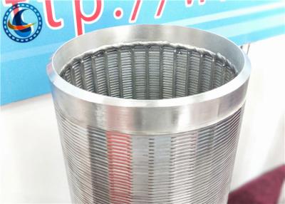 China Continuous Slot Johnson Stainless Steel Well Screens for sale