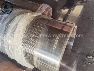 China 100 Bar Stainless Steel Water Wire Screen Used In Deep Well For Sand Control for sale