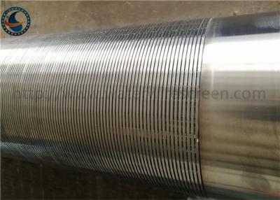 China OD 216 Mm Slot 40 1.0mm Johnson Screen Pipe for sale