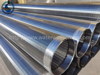 China OD 219mm Johnson Type Downhole Slotted Tube With 1.0mm Slot for sale