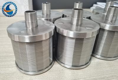 China bocal da tela de fio da cunha de 76mm Dia Stainless Steel 304 para a resina do filtro à venda