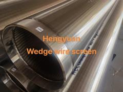 Continuous Slot Water Wire Screen Pipe