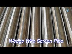 316l 38mm diameter wound stainless steel wedge wire screen with dn25 male threaded