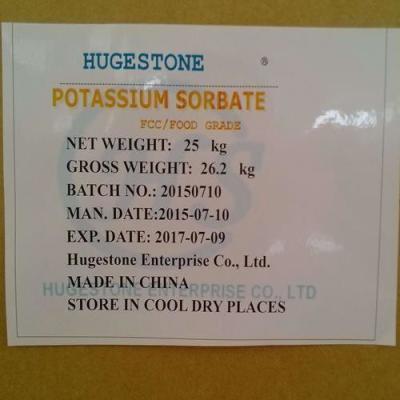 China Food Grade Potassium Sorbate CAS Number 24634-61-5 Preservative for Food Industry for sale