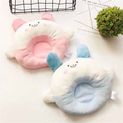 China Pillow For Baby Z0016 Baby Cartoon Newborn Baby Shape Newborn Velvet Super Soft Pillow for sale