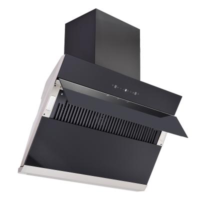 China Attractive Fashion Design Hotel Smart Side Panel Kitchen Slim Range Hoods for sale