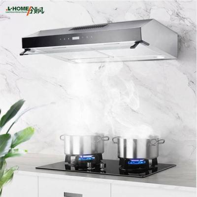 China Hotel Super Strong Suction International Version Side Range Hood With CE Certification And Double Engines Kitchen Chimney for sale