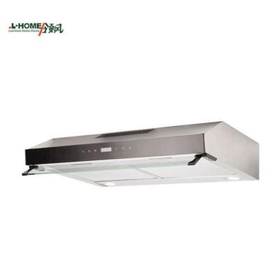 China Hotel Chain Hood Double Motor Heat Cleaning Suction Range Extender Hood Side Suction Range Hood for sale