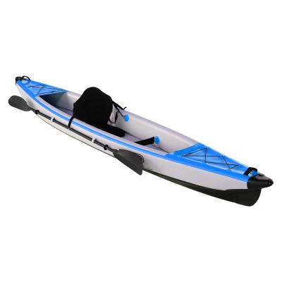 China Drop stitch chinese fishing kayak for single person drop stitch material inflatable kayak for sale