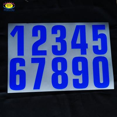 China Custom Garment Football Heat Transfer Numbers For Clothing for sale