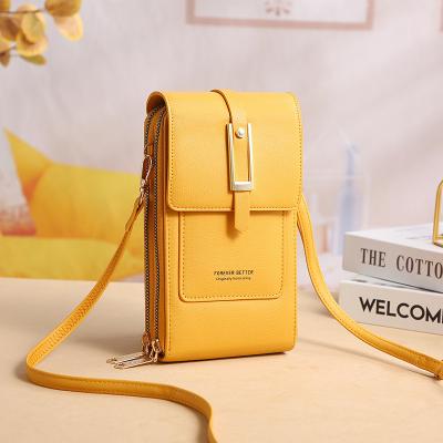 China New Fashion Lonny Touch Screen Mobile Phone Bag Multifunctional Women's Bag Cross-Border Transparent Messenger Small Bag for sale