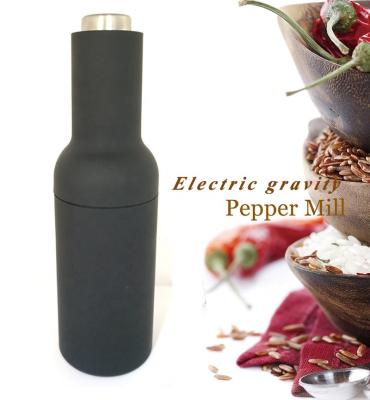 China New Design Gravity Sustainable Pepper Mill, Battery Operated for sale