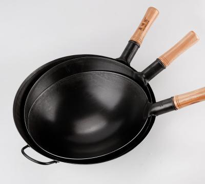 China Best Viable Selling In 2021 36cm Large Commercial Chinese Restaurant Wok for sale