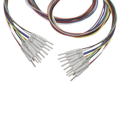 Κίνα Din 2.0 plug to 2.0mm Pin EEG Electrodes Plated nickel EEG Leadwires electroencephalograph Electrode προς πώληση