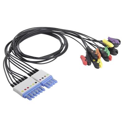 China P-hilips DG Style Radiatransparent ECG Leadwires DG Connector zu verkaufen