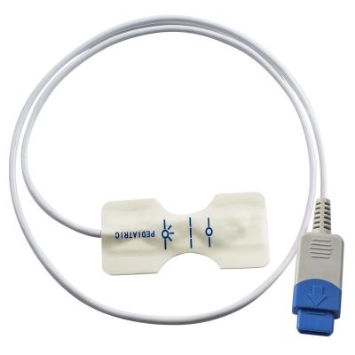 Κίνα Datex Ohmeda TS-PAW-25 TS-PAW-10 Pediatric Spo2 Sensor White Foam Disposable SpO2 Probe προς πώληση