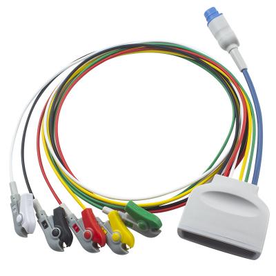 China P-hilips MX40 Telemetry ECG Leadwires with SpO2 Sensor 5 Lead ECG Leadwire 989803171951 à venda