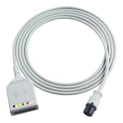 Κίνα Δικτυακό σύστημα AAMI 6Pin Connector 5Lead ECG Trunk Adapter προς πώληση