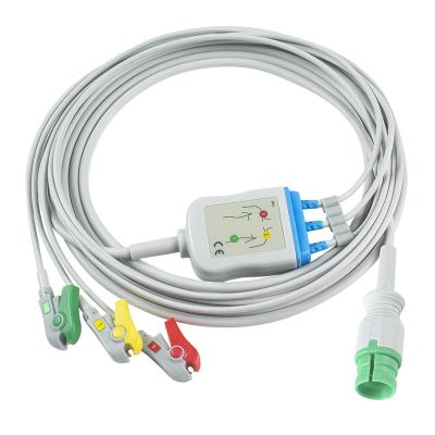 中国 PM-12 14Pin の 3Lead IEC Grabber のプロムED ECG ケーブルに対応する 販売のため