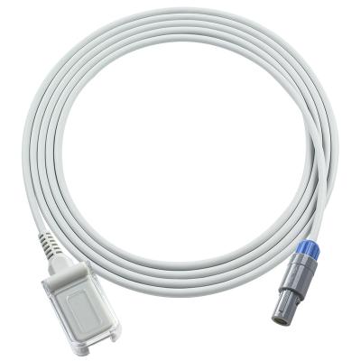 China Cable de extensión Lepu 8Pin de muesca única compatible con DB9Pin SpO2 2.4M en venta