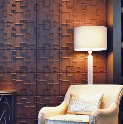 China Olina Wall Decor 3d Wave Wallpapers / Modern Decorative Wall Panels Wall Covering for sale