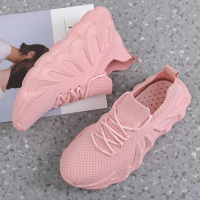 China Fashion Trend Wholesale Price Hot Selling Cheap Girl Sports Casual Shoes Walking Shoes Running Shoes Women Sneaker Shoes for sale