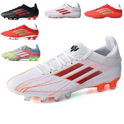 China 2022 New Fashion Primeknit Knitted Breathable Upper Original Outdoor Grassland AG TF Football Professional Soccer Shoes Men for sale