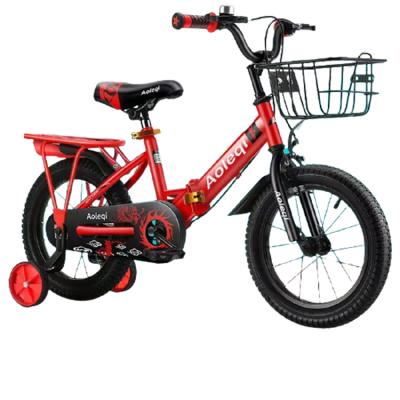 China Aluminum Alloy Aluminum Alloy Frame Kids Bikes For Boys Girls Training Wheel Kid Bike With Carrier Online Sale for sale