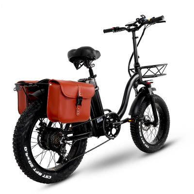 China Smart And Convenient Large Capacity Tram Folding Battery Snow Standard Electric Bicycle for sale