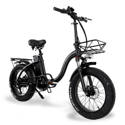 China New 20 Inch Standard 2021 E-Bike Shape Fast Mobile Cycle Strong Pedal Foldable Portable Electric Bike For Adult for sale