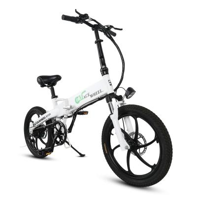 China Standard High Quality Fat Tire 350W Foldable Powered Electric Bicycle Bike With Battery for sale