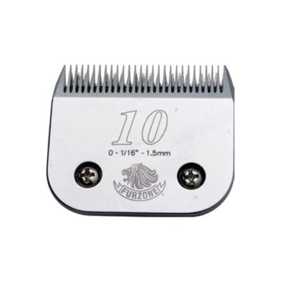 China Furzone Size 10 -1.5mm A5 10 Pet Clipper Stocked Blade for sale