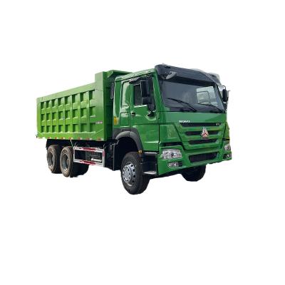 China Best quality sinotruck tipper tractor truck Euro-2 10wheels 3axles howo  8x4 tractor trucks 371hp used price 6.91*2.49*3.56m for sale