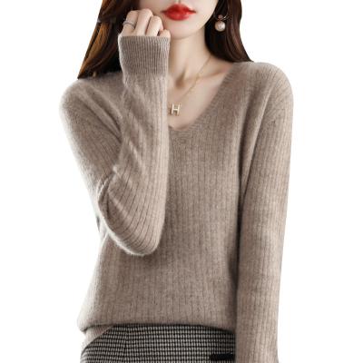 China 2022 New Style Languid Breeze Sweater Woman Autumn And Winter Turtleneck Cashmere Anti-wrinkle loose thick base wool sweater for sale