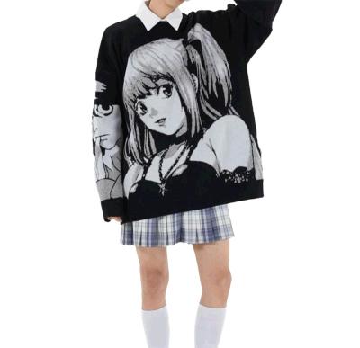 China Note Misa Cosplay Costumes Anti-wrinkle Anime Death Amane Sexy Tops Loose Sweater Equipment Anime Sweater Costumes for sale