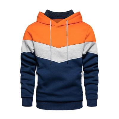 China New Anti-wrinkle men's fleece sweater hoodie autumn and winter sports quilting casual sweater plus fleece casual jacket for sale