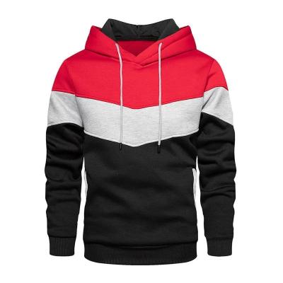 China Custom Anti-wrinkle Men Color Block Hoodie In High Quality With Custom Logo Design Factory Price Wholesale Manufacturer Supplier for sale