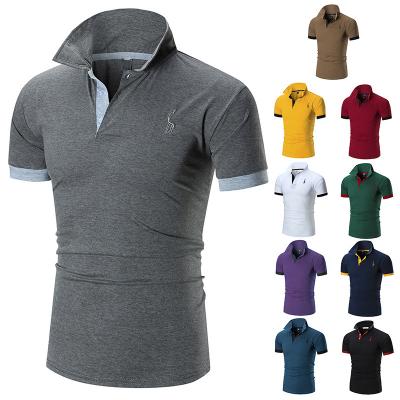 China Anti-Wrinkle Personalized Embroidery or Custom Logo Printed Polo Shirts High Quality Men's Custom T-shirt Polo Shirt Factory Wholesale for sale