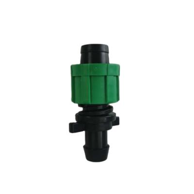 China Agriculture Drip Irrigation System 16mm Drip Tape Fitting For Agriculture Drip Irrigation for sale